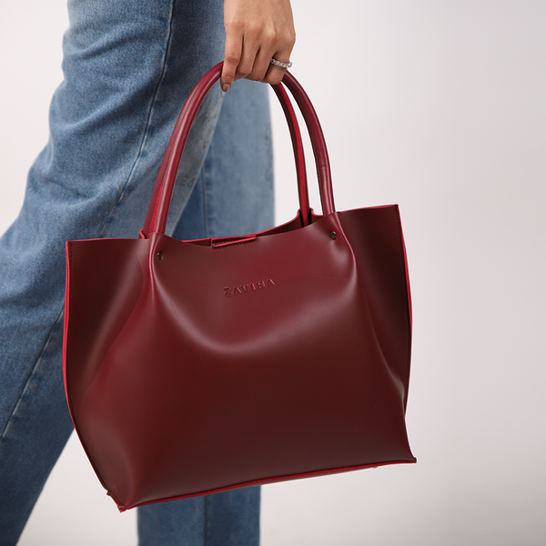 Maroon Timeless Tote Bag (TT-005)